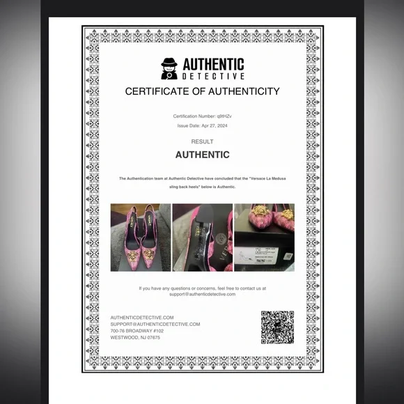 💕SOLD💕 Versace Médusa Insignia Patent Leather Slingback - Picture 2 of 13